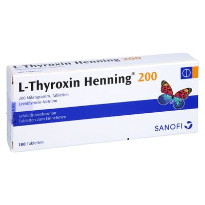L THYROXIN 200 HENNING Produktbild 1