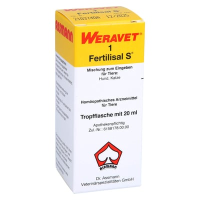 Fertilisal S1 Tropfen Hunde/Katzen/heim-u.Zootiere