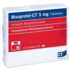 Bisoprolol - CT 5 mg Tabletten