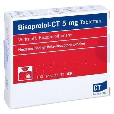 Bisoprolol - CT 5 mg Tabletten