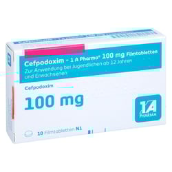 Cefpodoxim - 1 A Pharma 100mg Filmtabletten