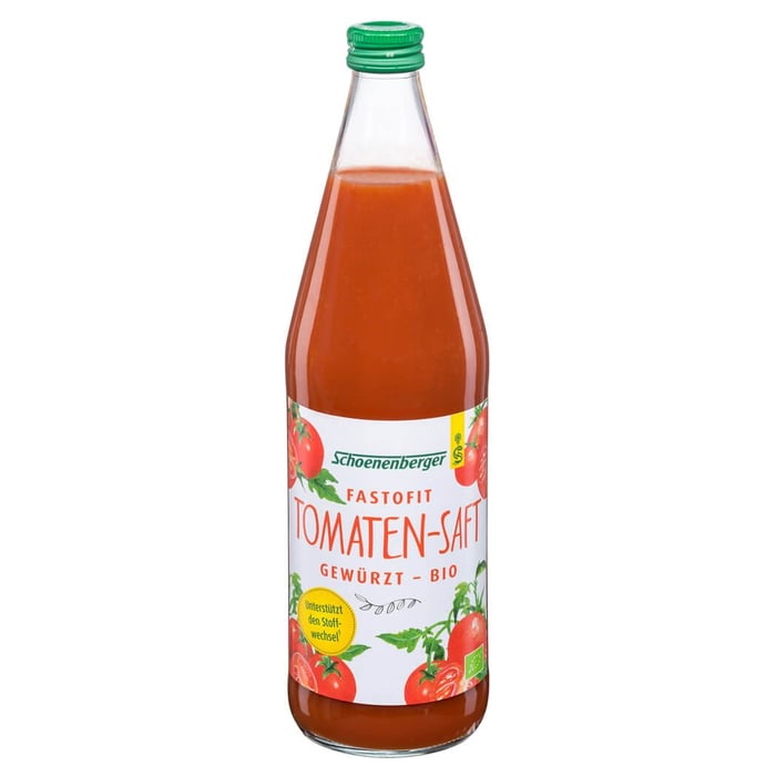 Fastofit gewürzter Tomatensaft Bio Schoenenberger