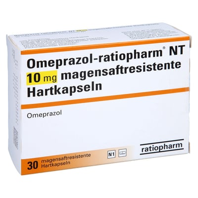 Omeprazol-ratiopharm NT 10 mg