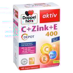 Doppelherz aktiv C + Zink + E 400 Depot