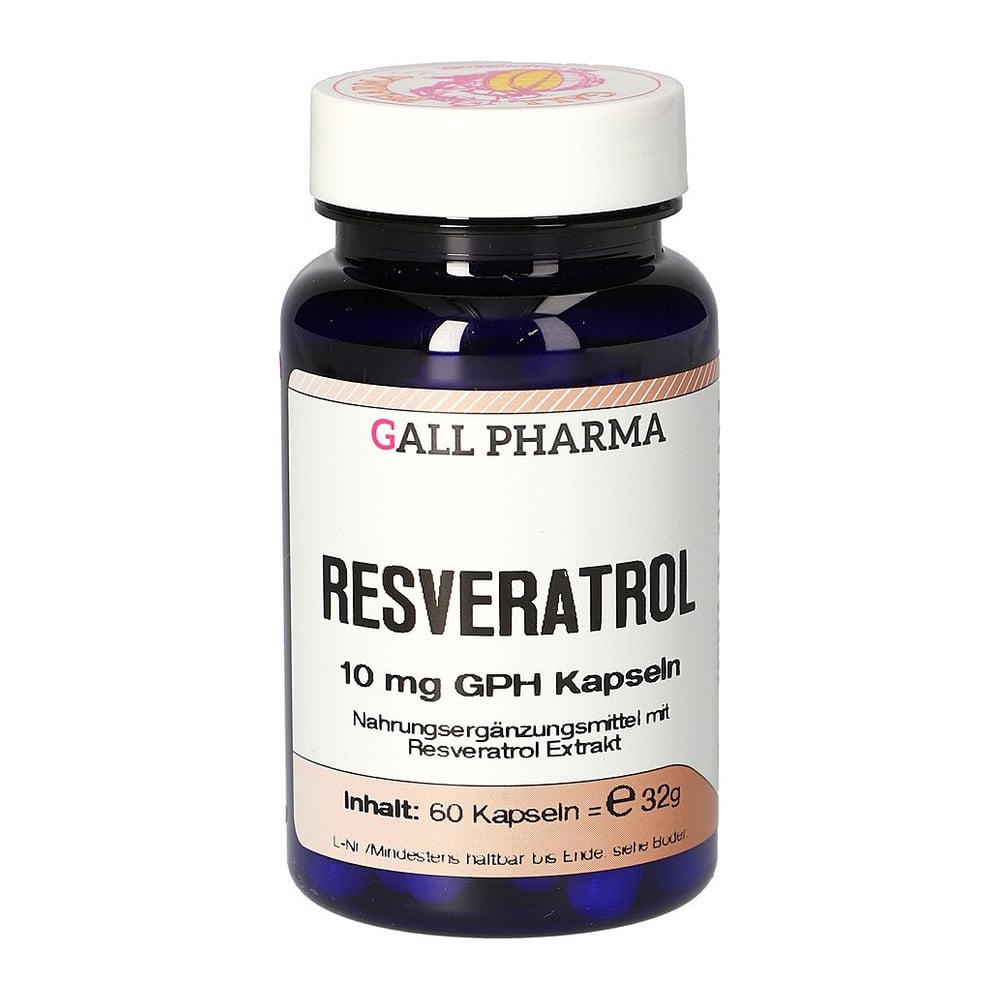 Resveratrol 10 mg GPH Kapseln