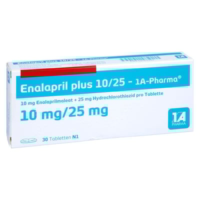 Enalapril plus 10/25-1A Pharma