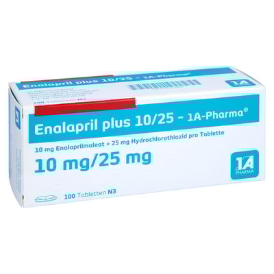 Enalapril plus 10/25-1A Pharma