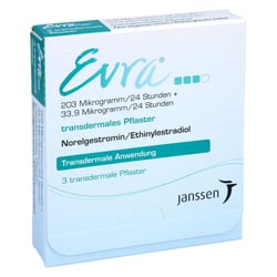 Evra 203 Mikrogramm/24Std. + 33,9 Mikrogramm/24Std.