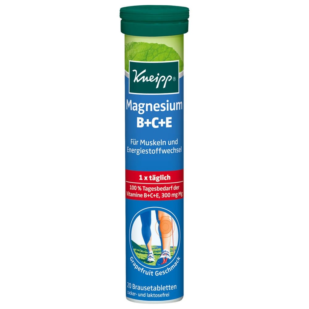 Kneipp Magnesium + Vitamine B+C+E Brausetabletten