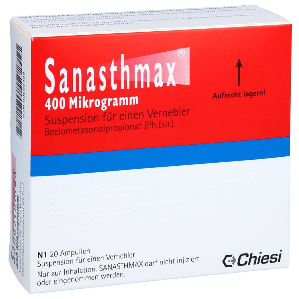 SANASTHMAX 400 µg Suspension f.einen Vernebler