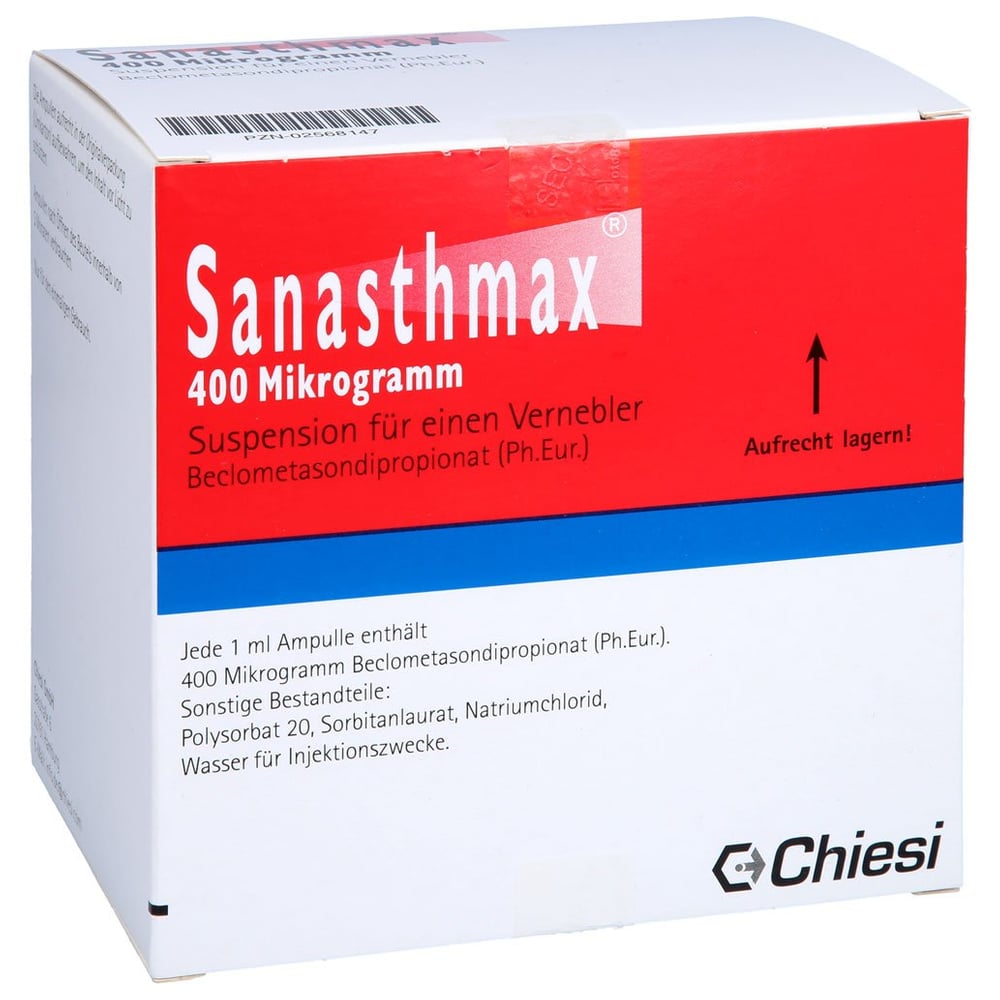 SANASTHMAX 400 µg Suspension f.einen Vernebler