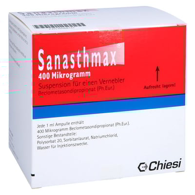 SANASTHMAX 400 µg Suspension f.einen Vernebler