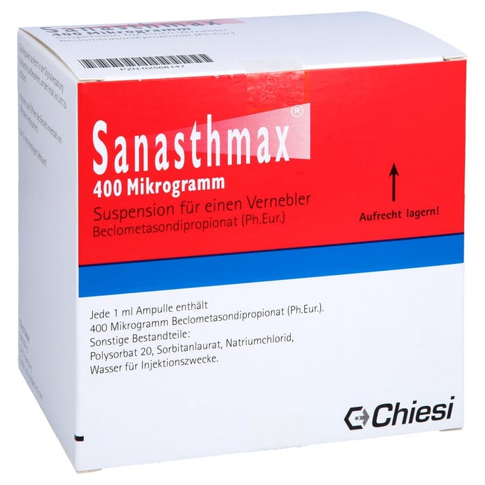Sanasthmax 400 Mikrogramm/1ml für einen Vernebler