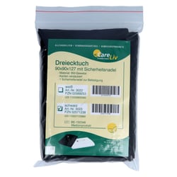 Dreiecktuch BW schwarz 90x90x127 m Sicherheitsnad.