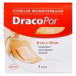 Dracopor Wundverband steril hautfarben ster 8x10cm
