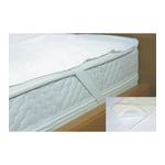 Molton Spannauflage 100x200 cm m. Folie beschichtet Produktbild 1