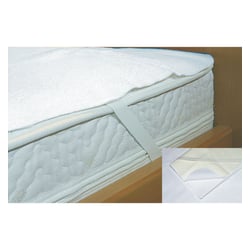 Molton Spannauflage 100x200 cm m. Folie beschichtet