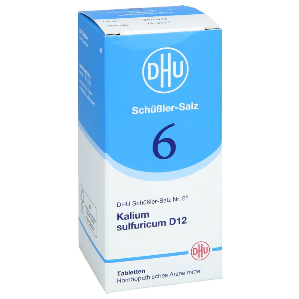 Biochemie Dhu 6 Kalium Sulfuricum D 12