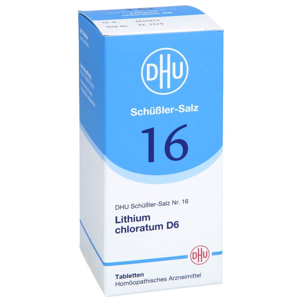 Biochemie Dhu 16 Lithium Chloratum D 6