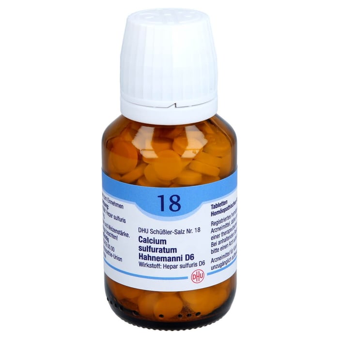 Biochemie Dhu 18 Calcium Sulfuratum Hahnemanni D 6
