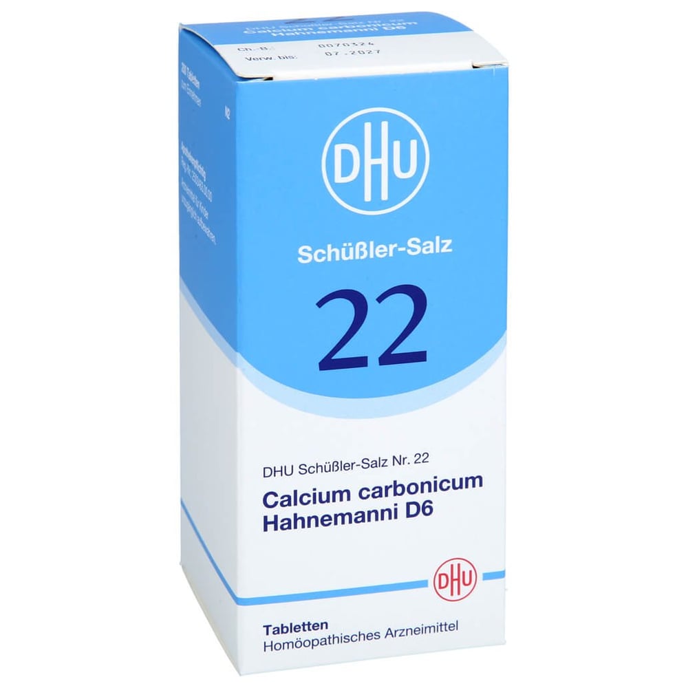 Biochemie Dhu 22 Calcium Carbonicum Hahnemanni D 6