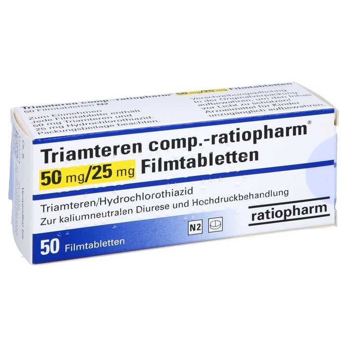 Triamteren comp.-ratiopharm 50mg/25mg