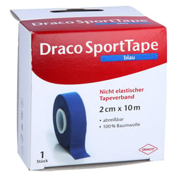 Dracotapeverband 10mx2 cm blau