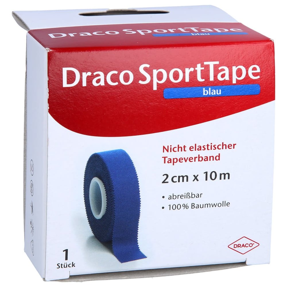 Dracotapeverband 10mx2cm blau