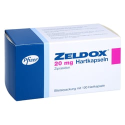 Zeldox 20mg Hartkapseln