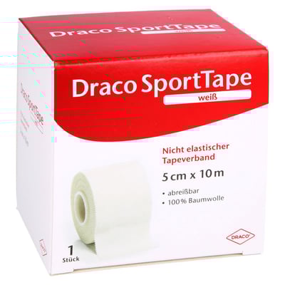 Dracotapeverband 10mx5cm weiss