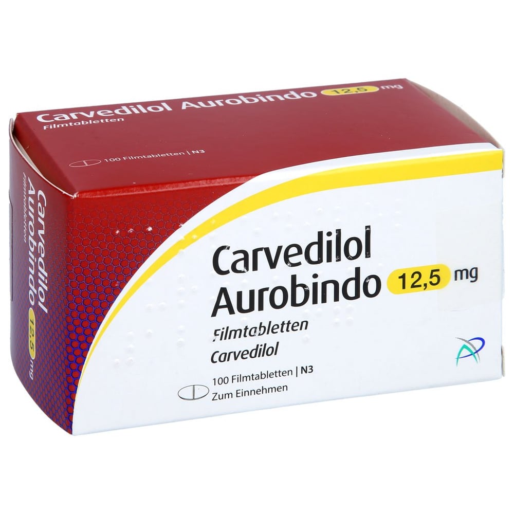 Carvedilol Aurobindo 12,5 mg