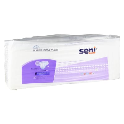 Seni Super Medium Plus Windeln für Erw. Größe 2 Nacht