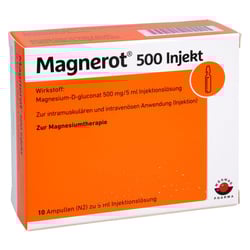Magnerot 500 Injekt 5 ml