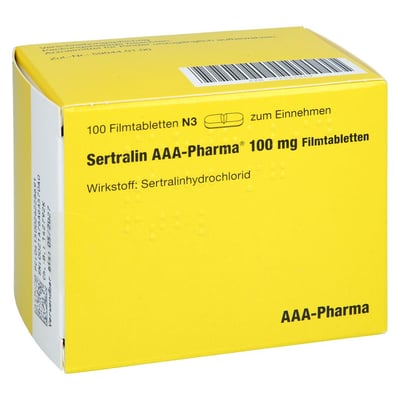 Sertralin AAA-Pharma 100 mg
