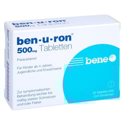Ben-u-ron 500 mg (verschreibungspflichtig)