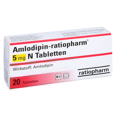 Amlodipin-ratiopharm 5 mg N
