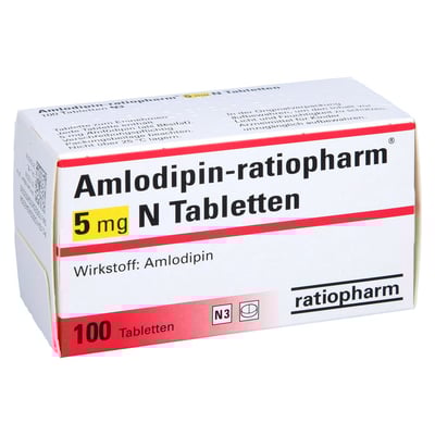 Amlodipin-ratiopharm 5 mg N