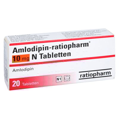 Amlodipin-ratiopharm 10 mg N