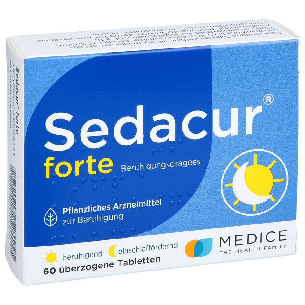 Sedacur forte Beruhigungsdragees