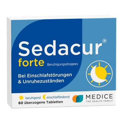Sedacur forte Beruhigungsdragees Produktbild 1
