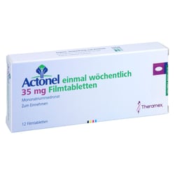 Actonel einmal wöchentlich 35 mg
