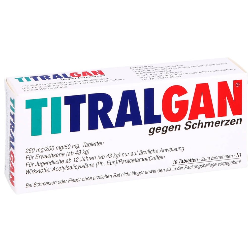 Titralgan gegen Schmerzen