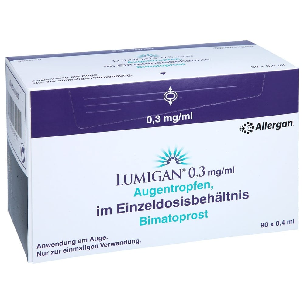 Lumigan 0.3mg/ml Einzeldosis