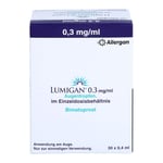Lumigan 0,3 mg/ml Einzeldosis Produktbild 2