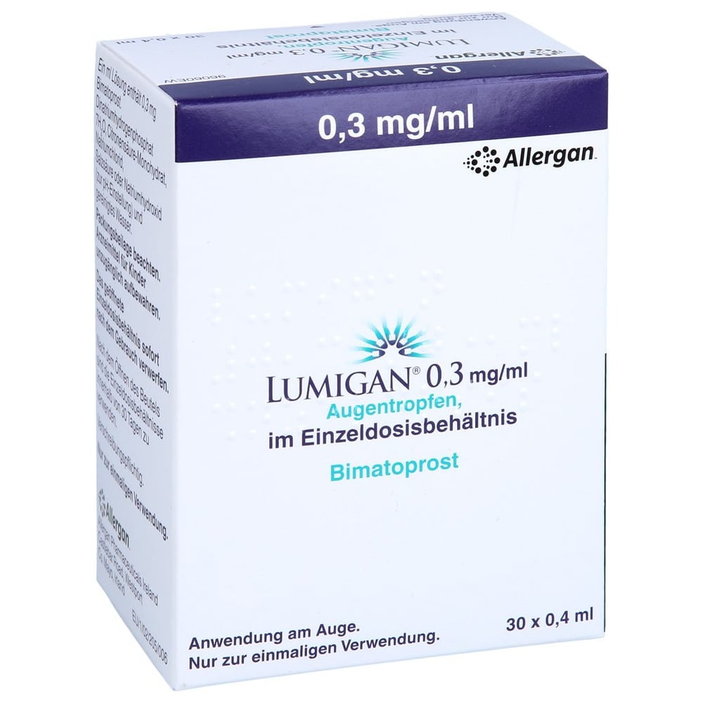 Lumigan 0.3mg/ml Einzeldosis