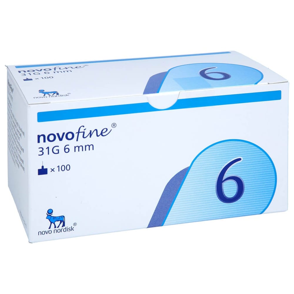 Novofine Nadeln 31 G 6 mm