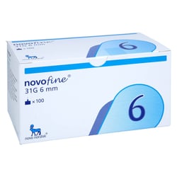 Novofine Nadeln 31 G 6 mm
