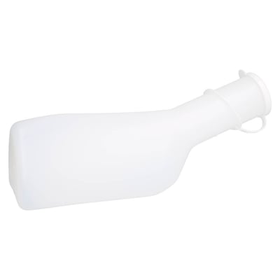 Urinflasche f.Männer Kunststoff m.Deckel