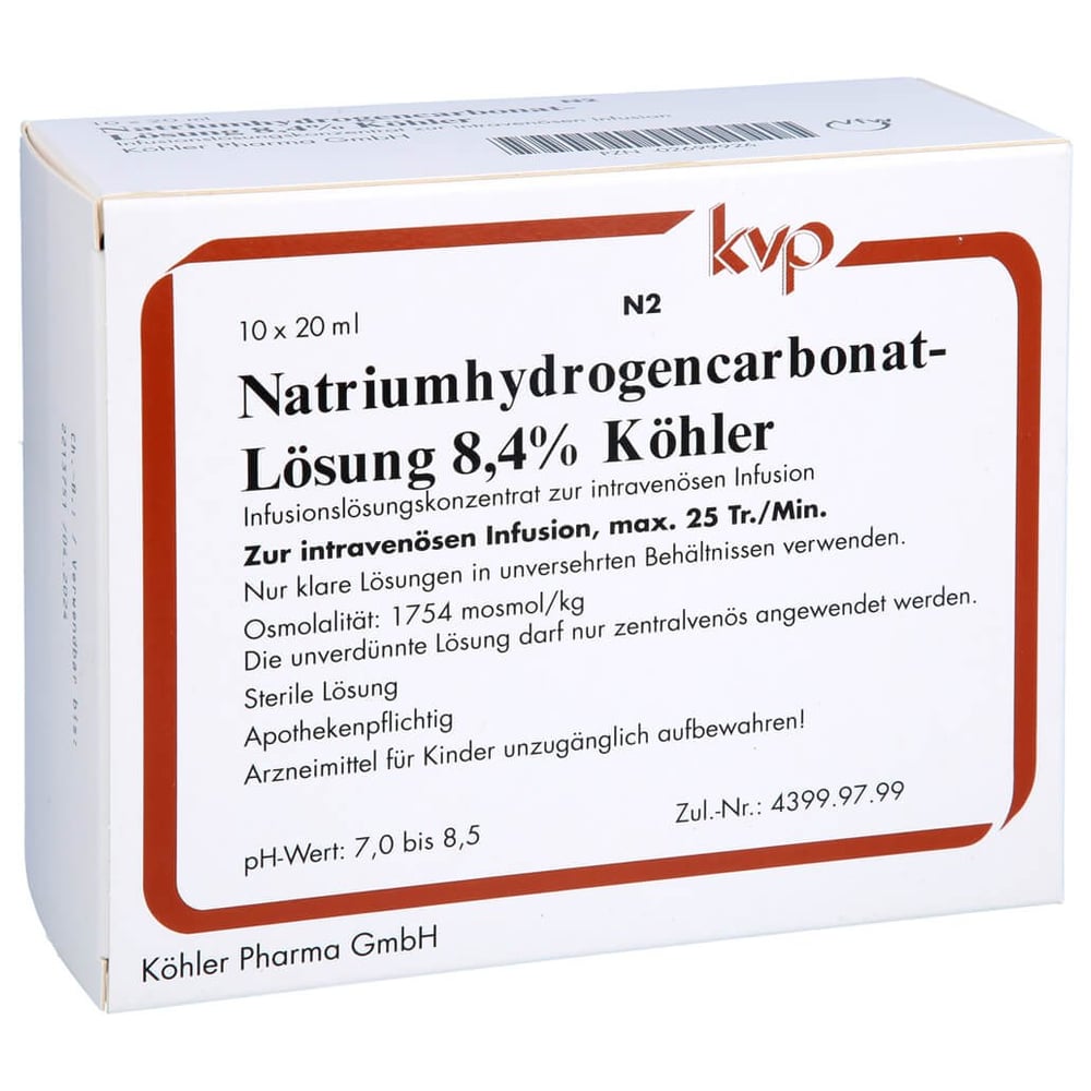 NATRIUMHYDROGENCARBONAT-Lösung 8,4% Köhler