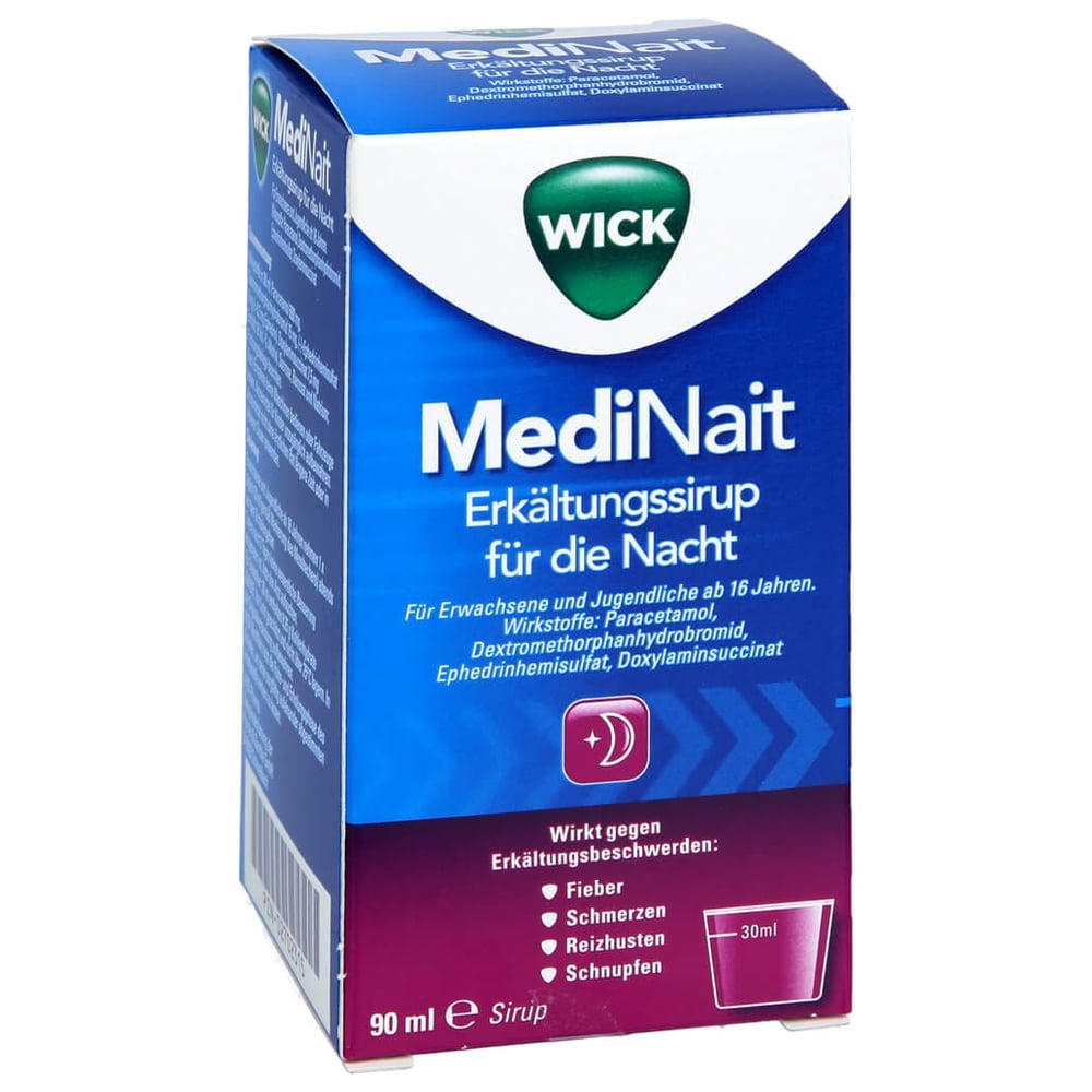 Wick MediNait Erkältungssirup für die Nacht